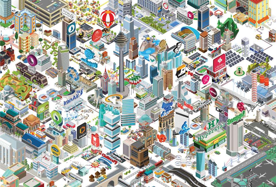 Tech Map - Illustration by Trends