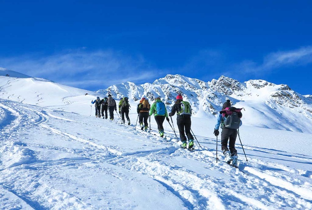 skiing-in-dizin Siros Jafari