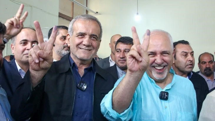 pezeshkian and zarif